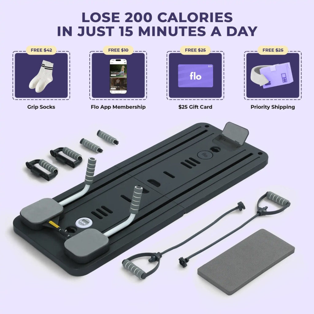 8-in-1 Foldable Pilates Reformer