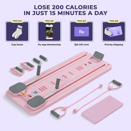 8-in-1 Foldable Pilates Reformer