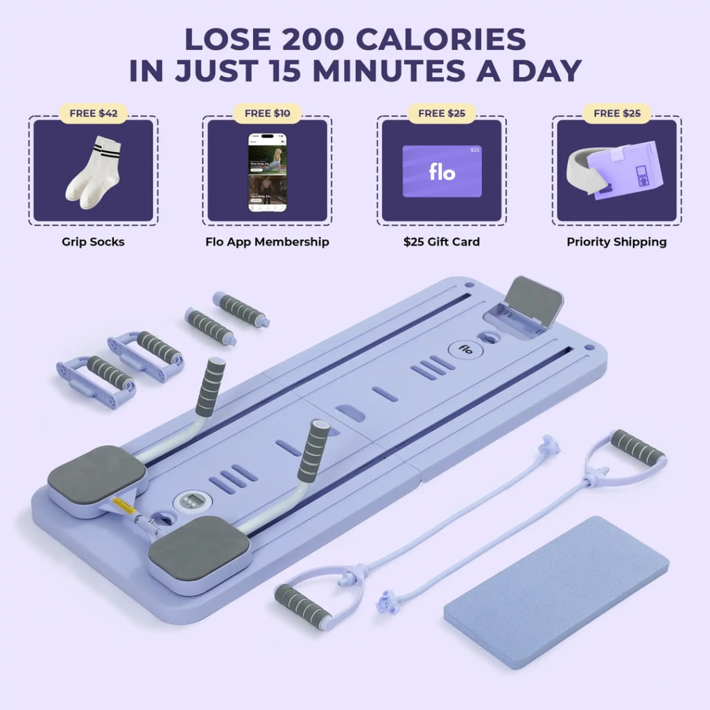 8-in-1 Foldable Pilates Reformer