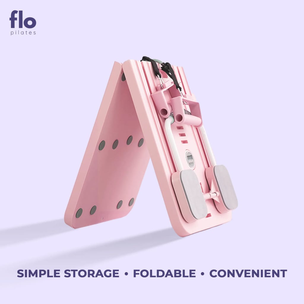 8-in-1 Foldable Pilates Reformer