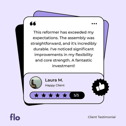 8-in-1 Foldable Pilates Reformer