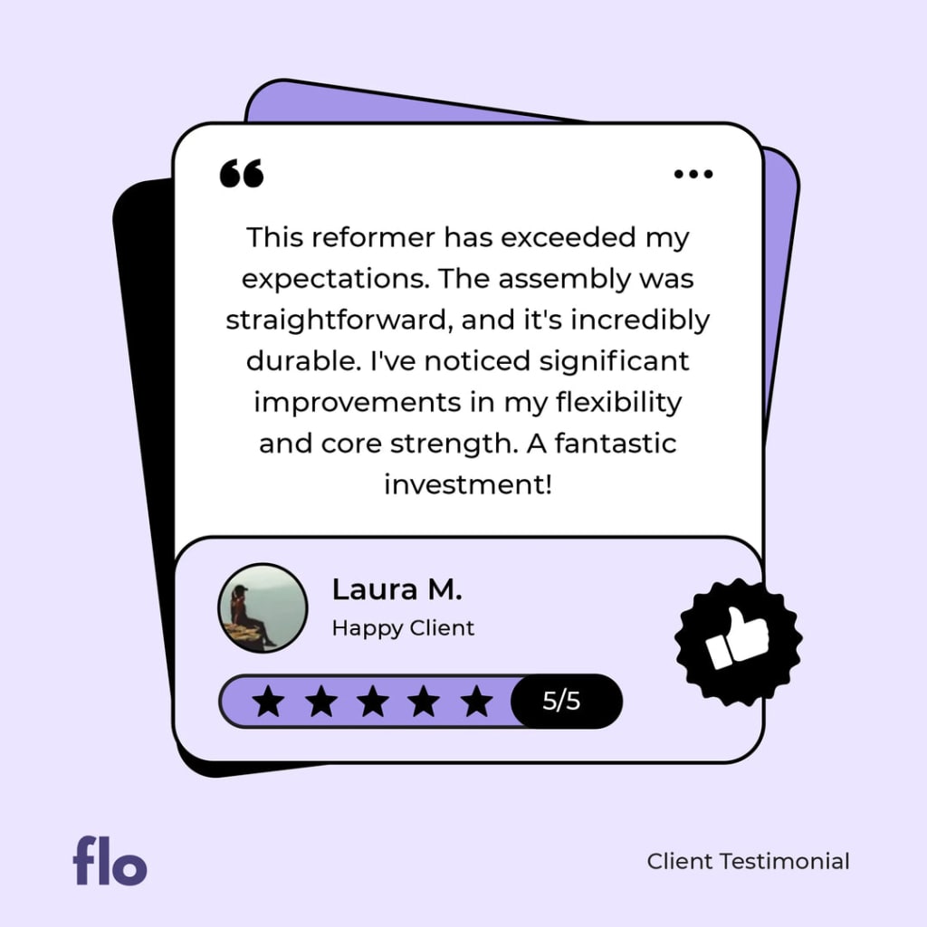 Flo Portable Pilates Reformer